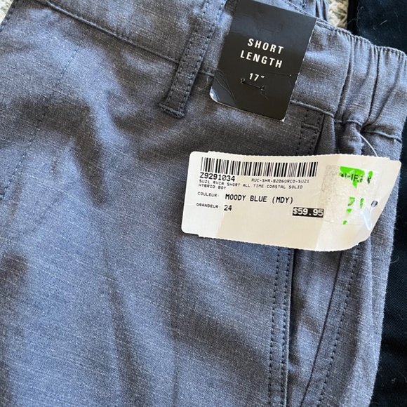 Boys size 24/8 shorts vans and rvca NWT - Picture 2 of 3